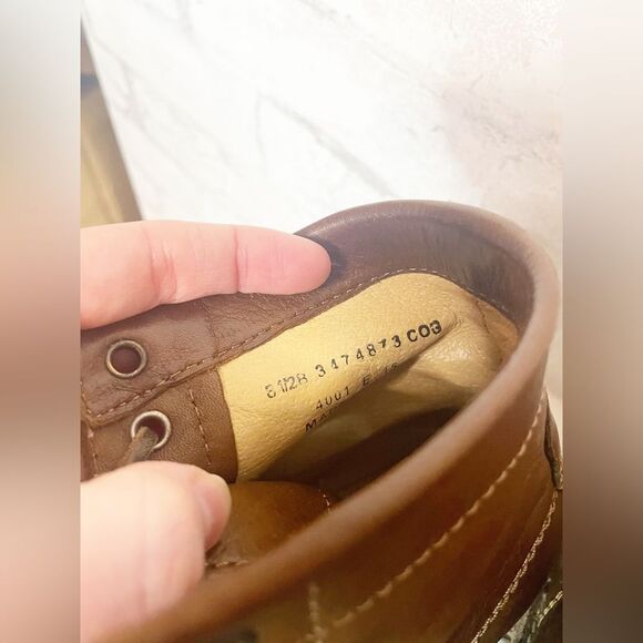 FRYE Men’s Tyler Lace-Up Boots Leather - Picture 9 of 12